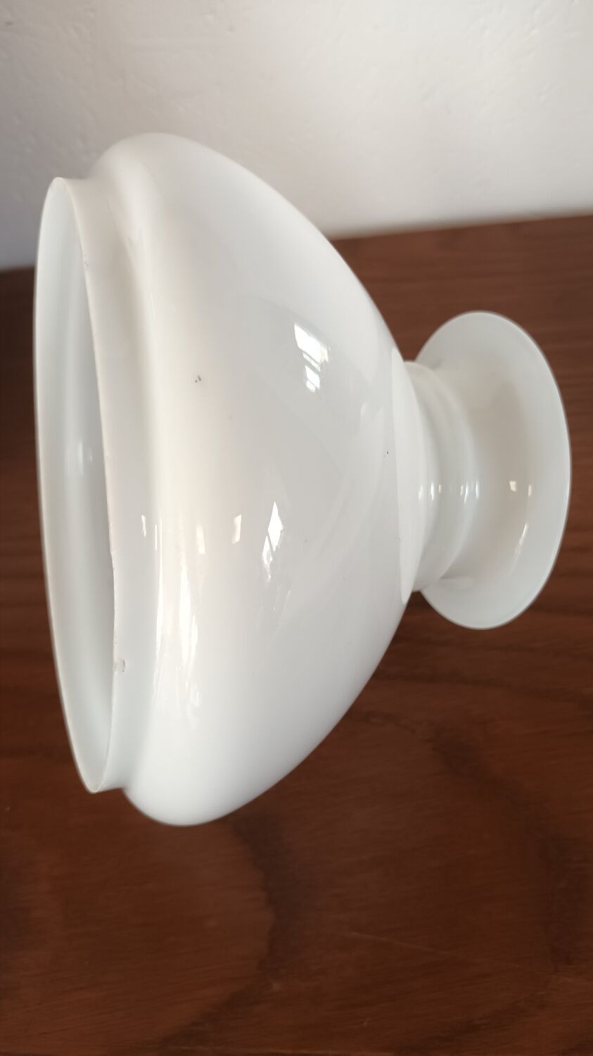 Opaline dome for chandelier