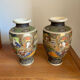 Pair of Satsuma vases
