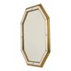 Grand miroir octogonal Deknudt, style Hollywood Regency