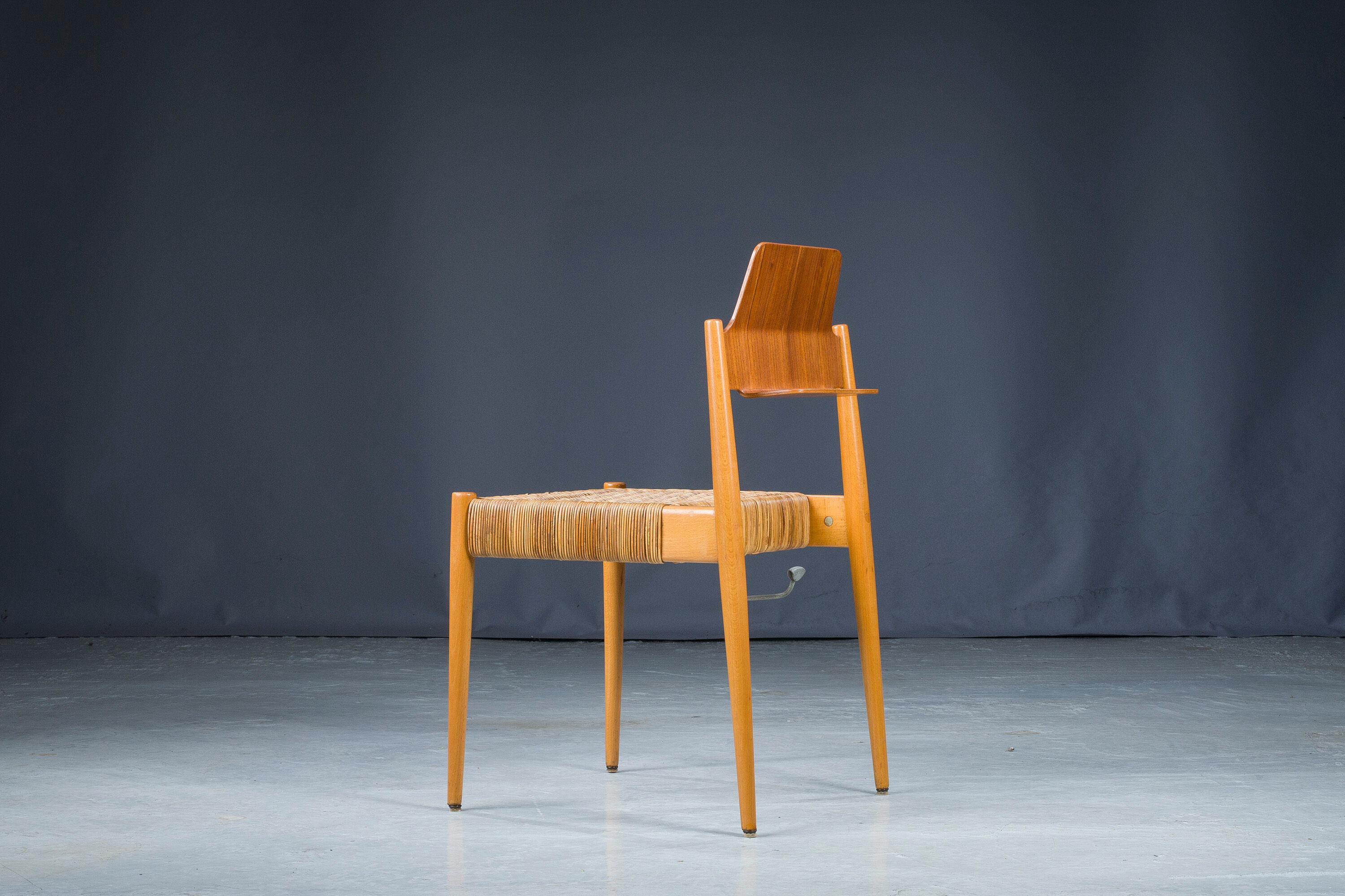 Bauhaus SE19 Chair by Egon Eiermann for Wilde + Spieth, Germany, 1950s