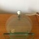 Lampe vintage en verre Phénix Créations années 90