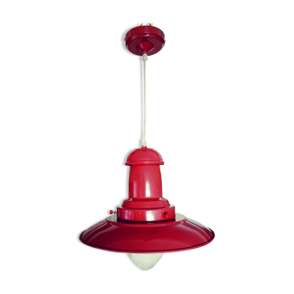 Suspension industrielle style pecheur vintage
