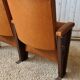 Paire de fauteuils de cinéma vintage