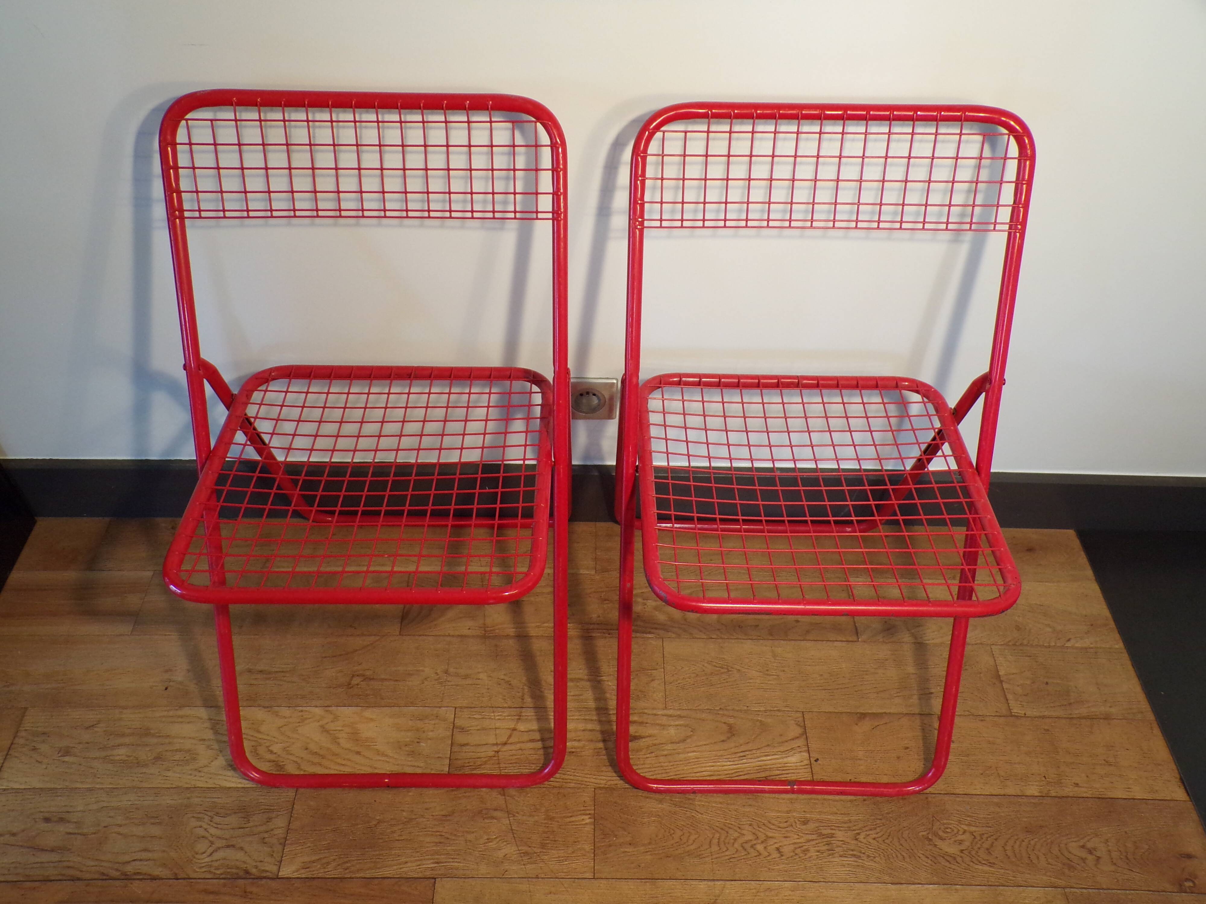 Pair of Tednet chairs by Niels Gammelgaard for Ikea