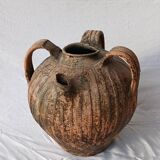 Oil jar, pottery from the south-west, 18th century.
