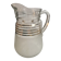 Granite water pitcher with golden edging 50s-60s