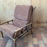 Rattan armchair