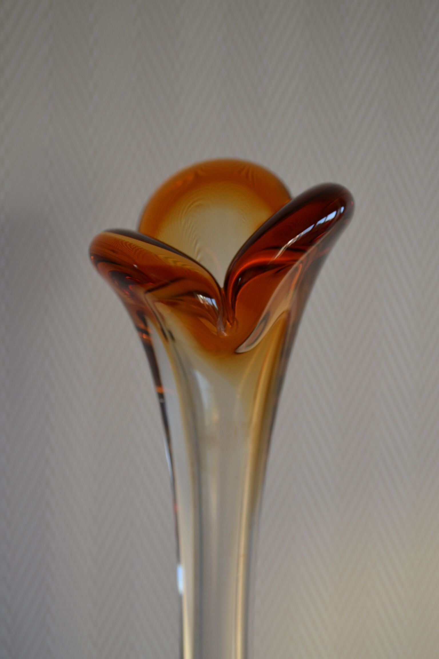 Murano glass soliflore vase 60