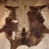 Tanned cowhide from the 70s - 77x95cm