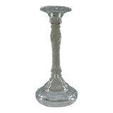 Glass candle holder