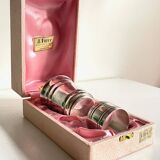 Silver-plated glass and napkin ring by UDNER