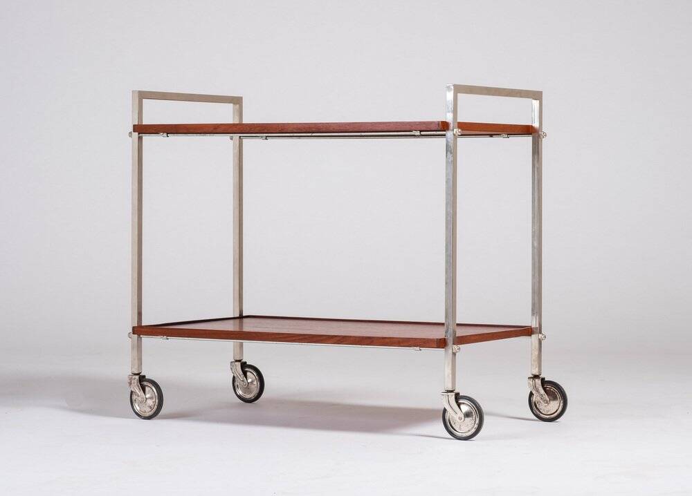 Chariot de Service en Teck, Danemark, 1960s