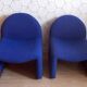 Pair of Atal low chairs - design from the 1970s.