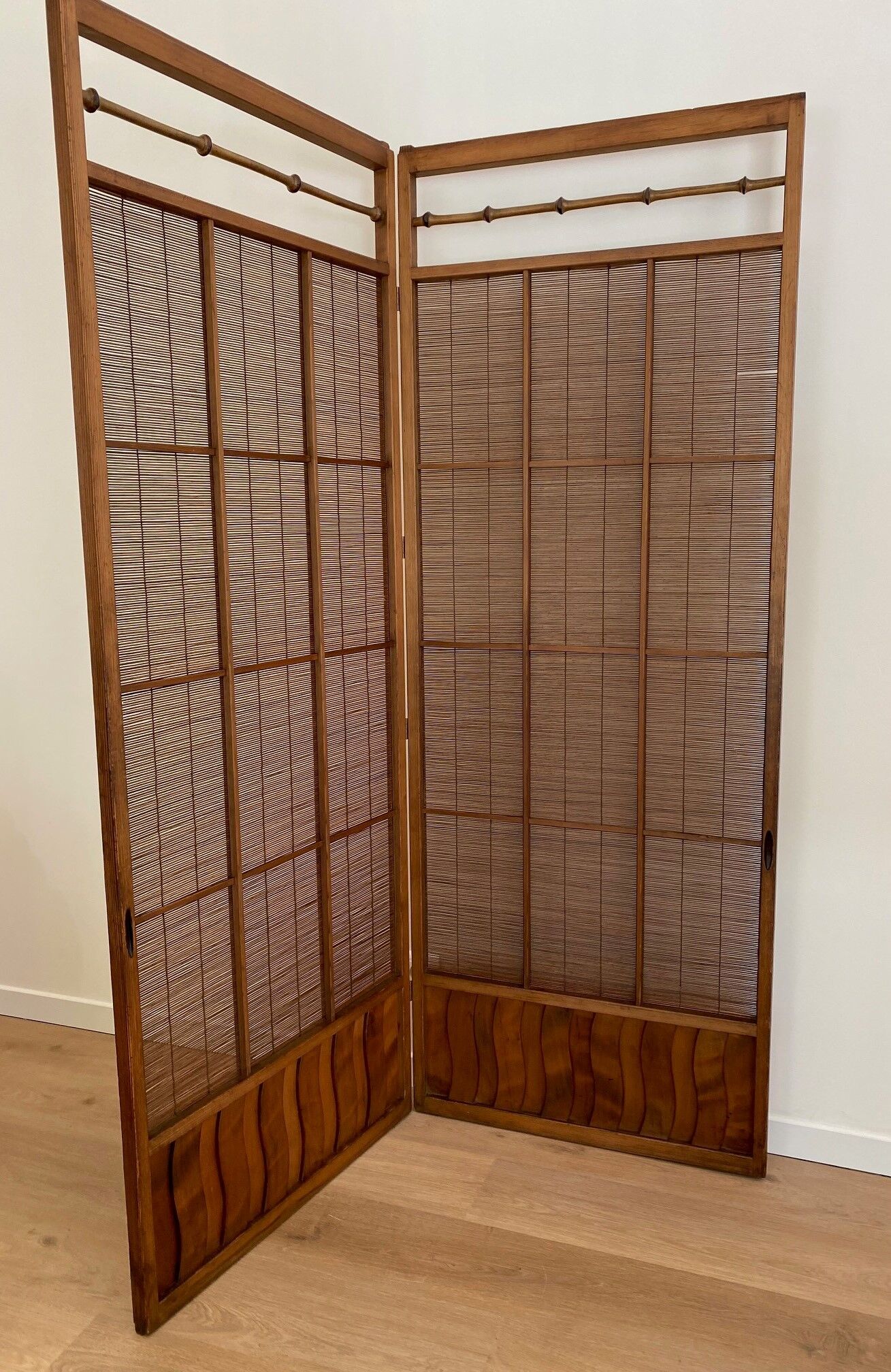 Japanese bamboo screen