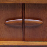 1960s british teak sideboard with bar cabinet