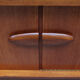 1960s british teak sideboard with bar cabinet