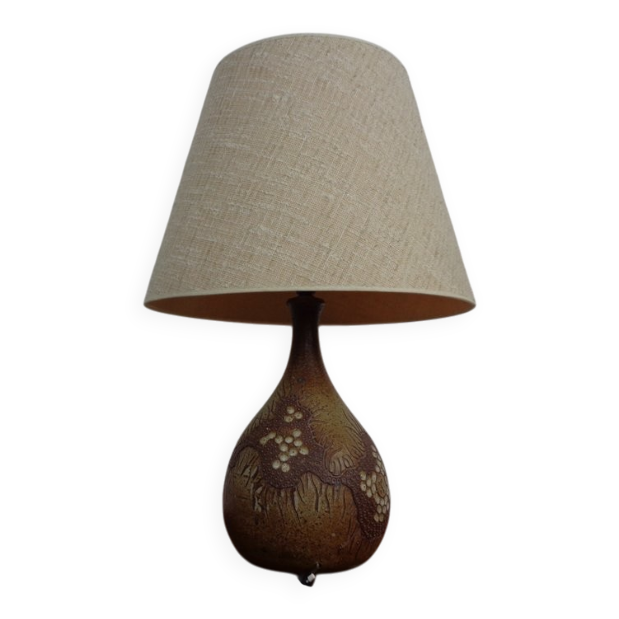 Danish Studio Ceramic Floor Lamp by Mette Løkke Stiil, 1960s