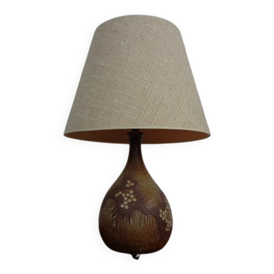 Danish Studio Ceramic Floor Lamp by Mette Løkke Stiil, 1960s