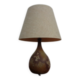 Danish Studio Ceramic Floor Lamp by Mette Løkke Stiil, 1960s