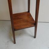 Art Nouveau oak sidetable