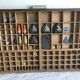Old printing locker, lean antique