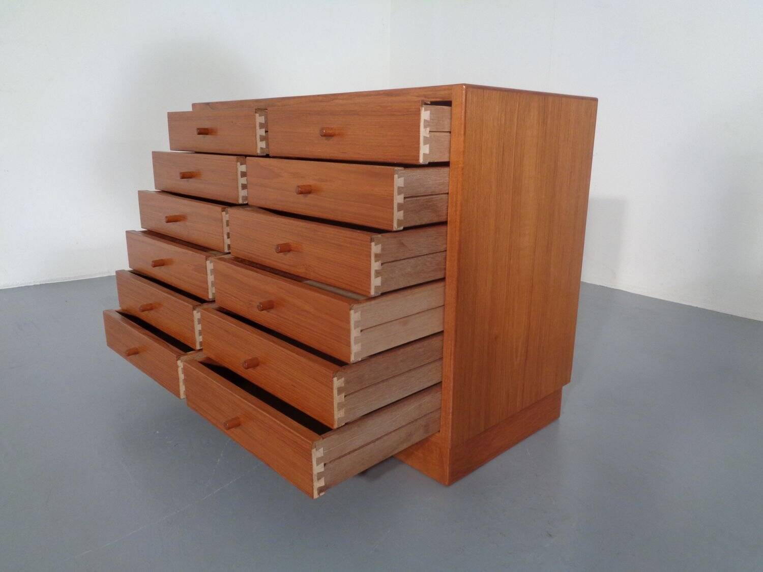 Danish Teak Chest of Drawers, 1960s