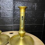 Lots 2 Brass Candlestick Holder