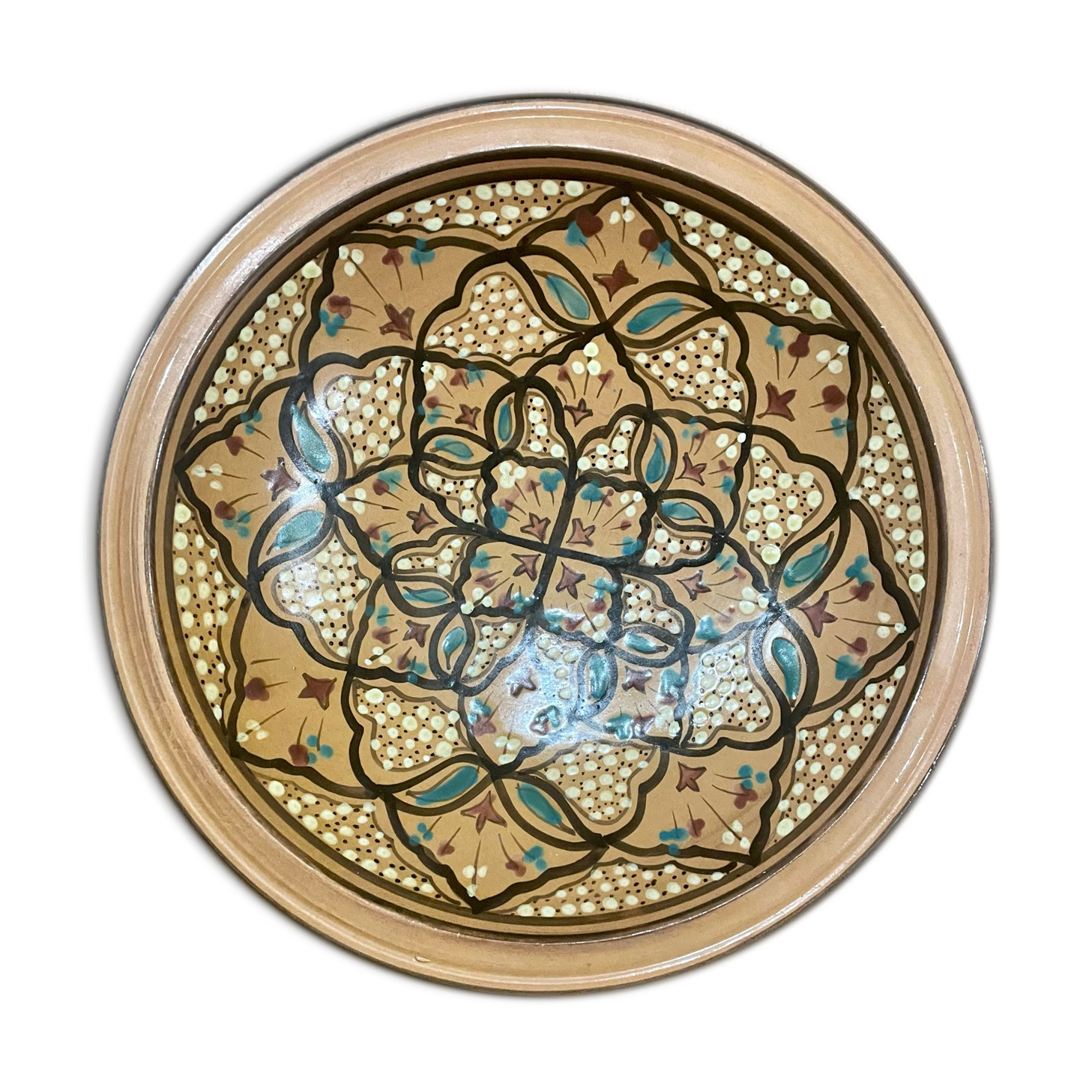 Tunisian ceramic dish
