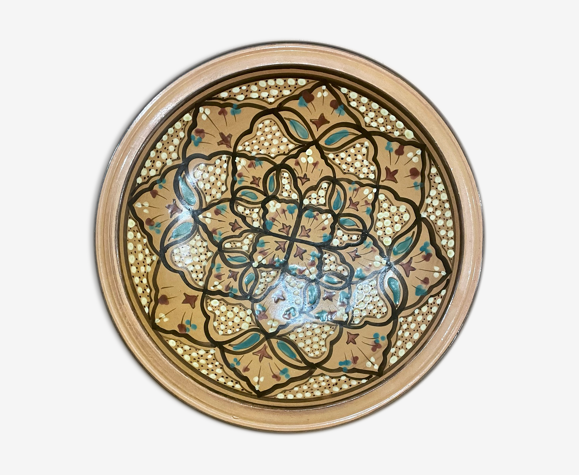Plat en céramique tunisien