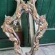MIRROR IN LOUIS XV STYLE WITH GILDING AND SILVERING