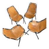 4 chaises Charlotte Perriand