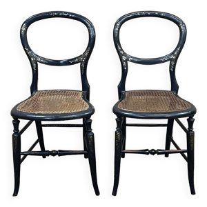 Paire de chaises Napoléon - iii