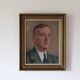Impressionist oil painting portrait