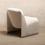 Giancarlo Piretti Alky Lounge Chair in Bouclé wool for Anonima Castelli
