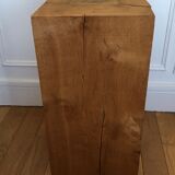 Merlin solid oak sofa end