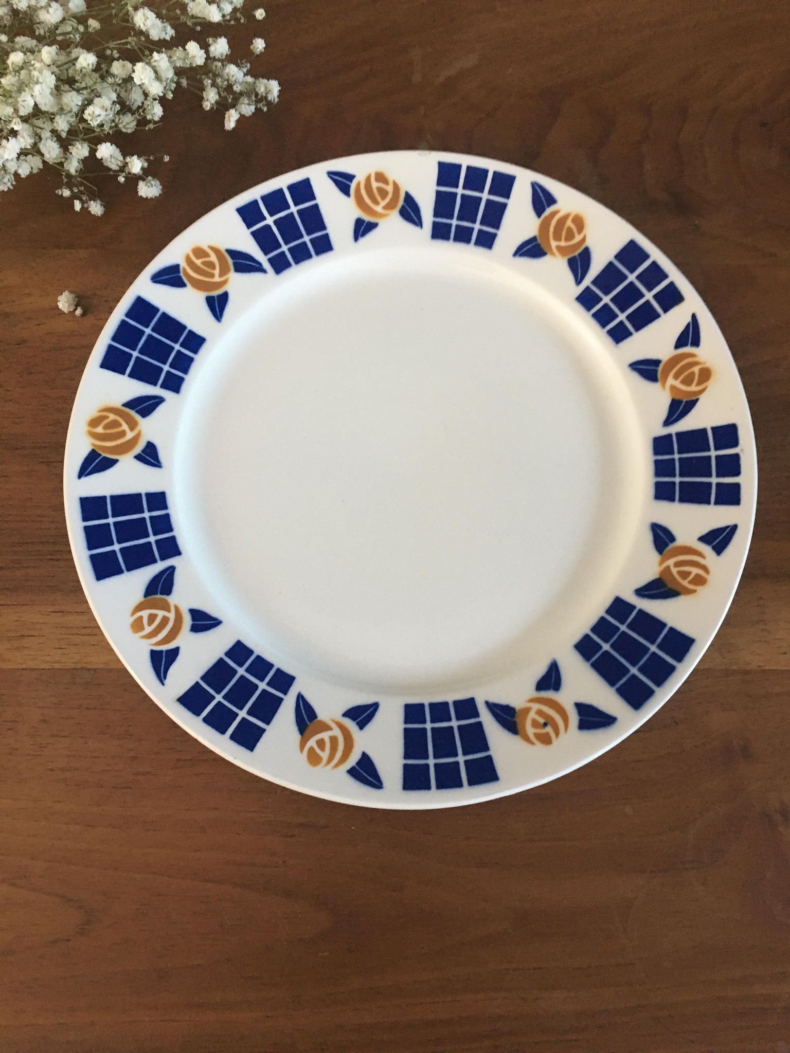 Badonviller dessert plates