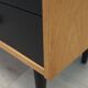 Commode en frêne, design danois, années 70, production : Danemark
