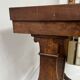 Directoire period work table in solid walnut, 19th century.