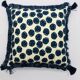 Square cushion, cover and insert. Model "Olivia".