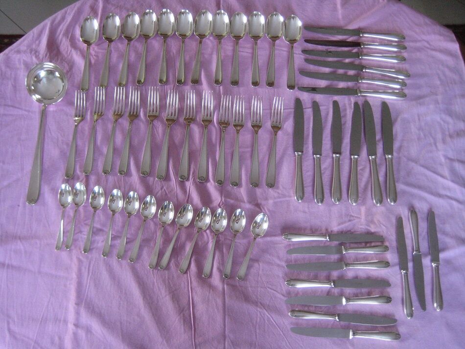 Housewife Christole, st jacques shell decoration, 59 pieces