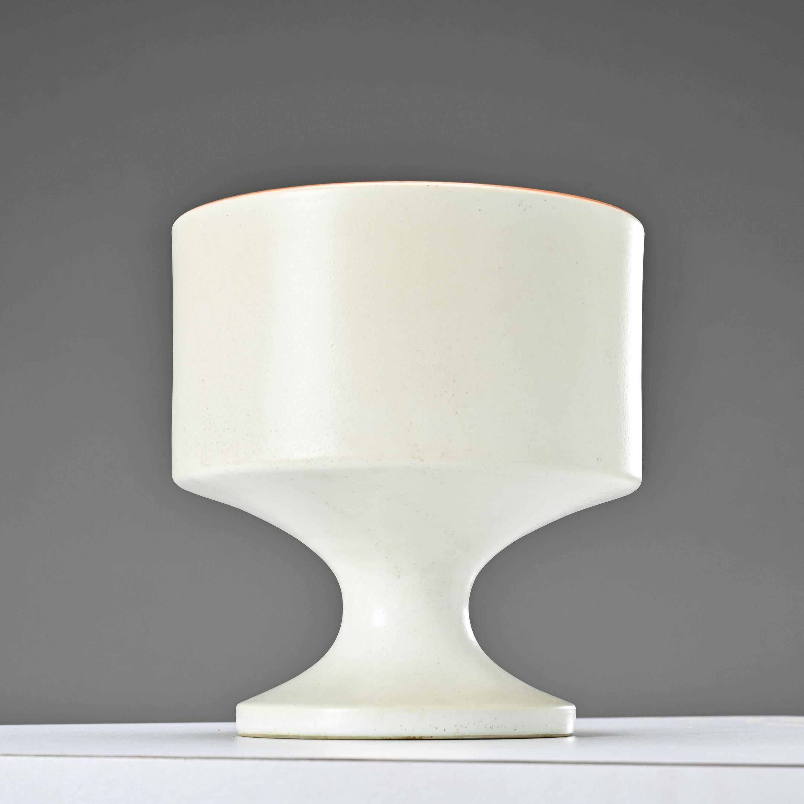 Cup on pedestal by Pol Chambost, circa 1970