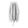 Danish wall lamp "Jaws" by Benny Frandsen - 1980 (A)