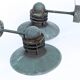 Pair of outdoor wall lights 'Nyhavn' by Alfred Homann & Ole Kjaer for Louis Poulsen - Denmark