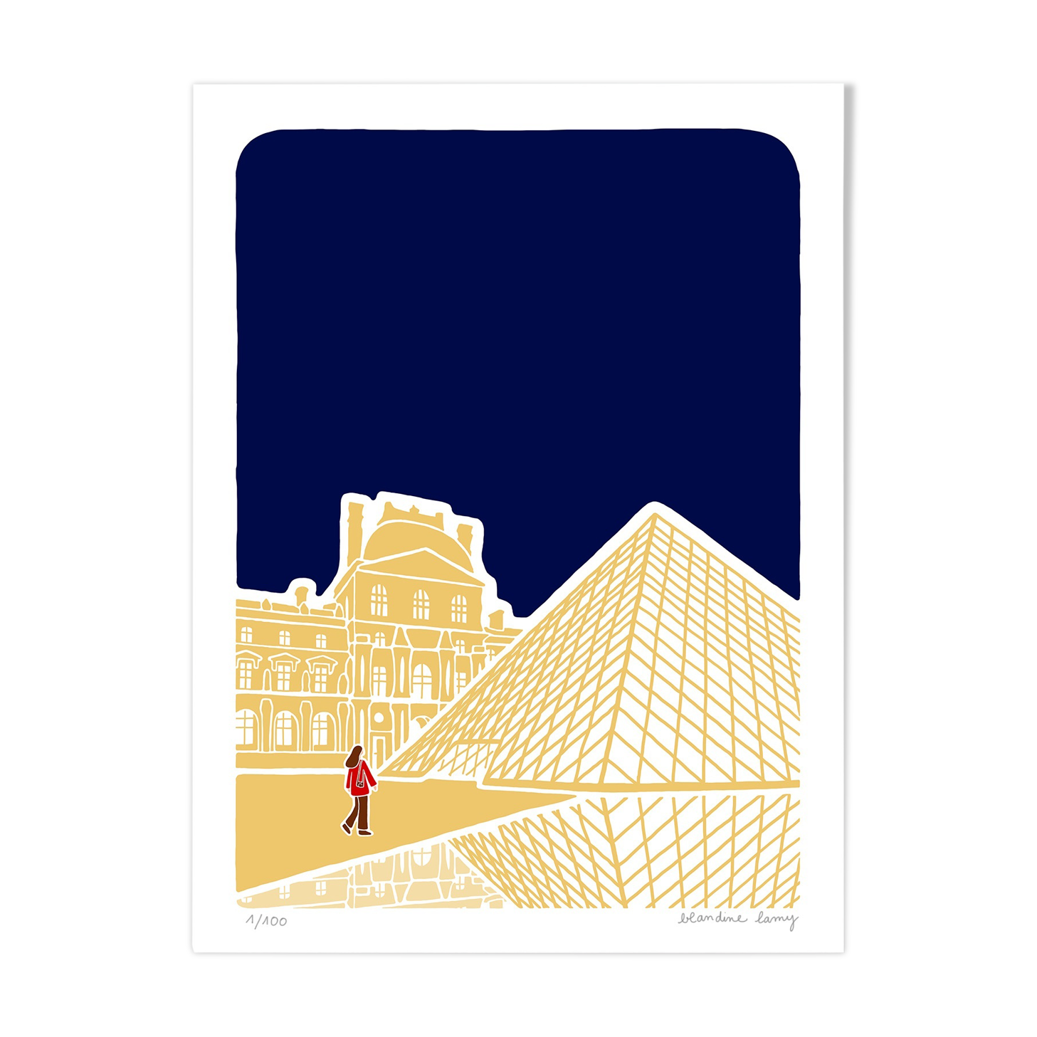 Illustration "Louvres"