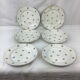 6 dessert plates made in france digoin