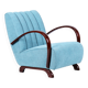 Art Deco Walnut Armchair by J. Halabala for Up Zavody, Czech, 1930s