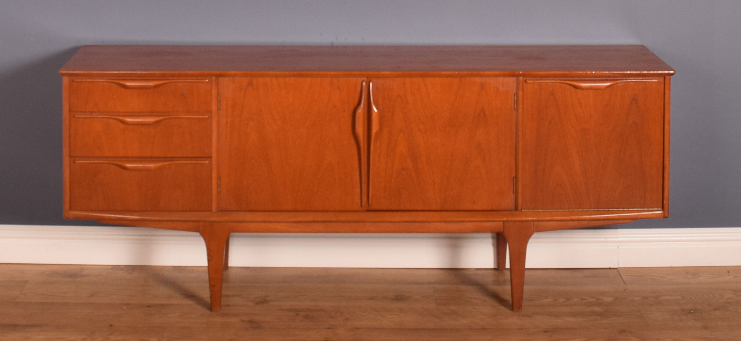 Restored Teak 1960s Retro Long Jentique Sideboard