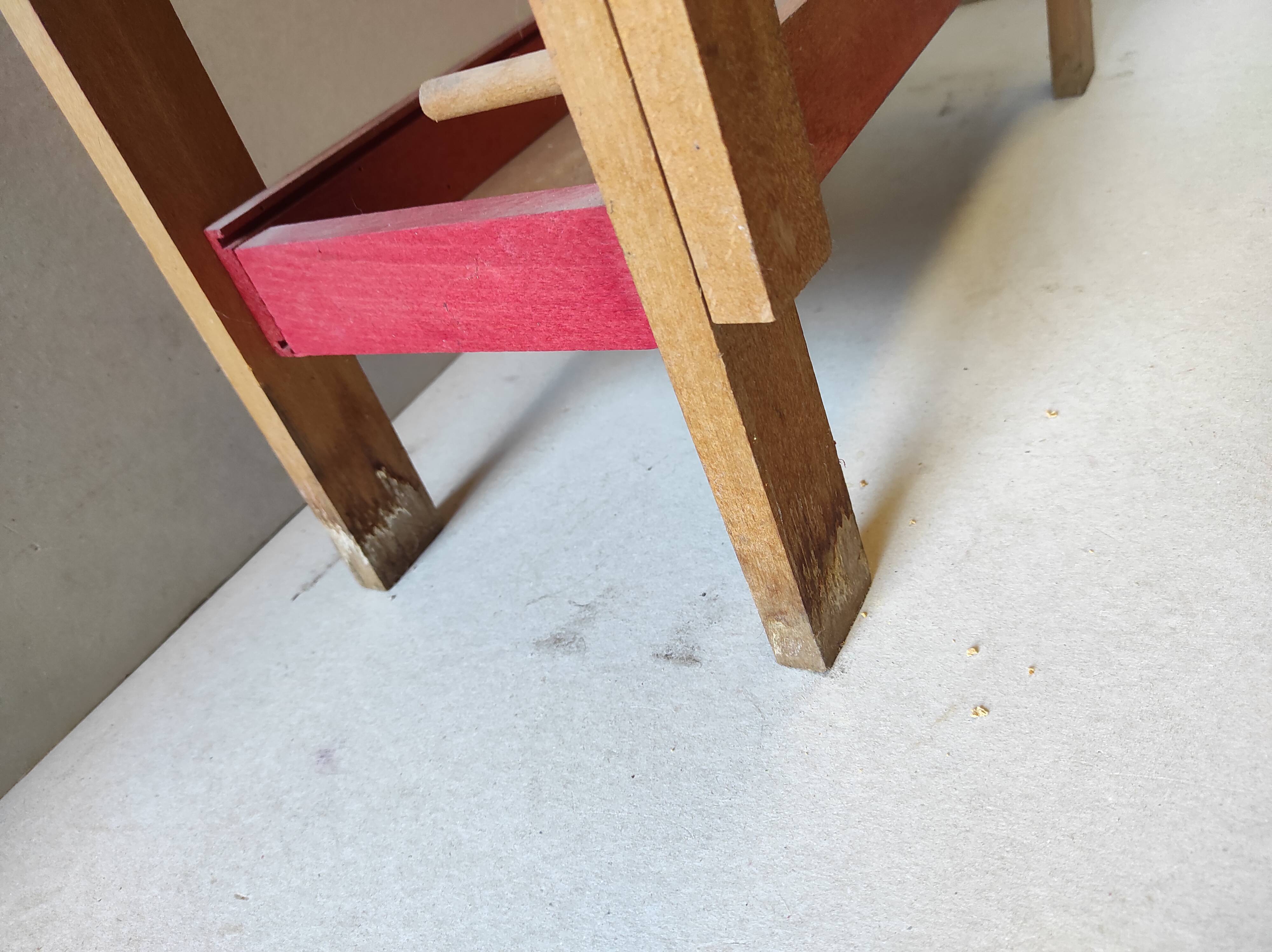 Made of vintage wooden toy for children