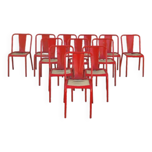 Série de 12 chaises - bistrot