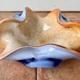 Vintage Blue Glass Bowl